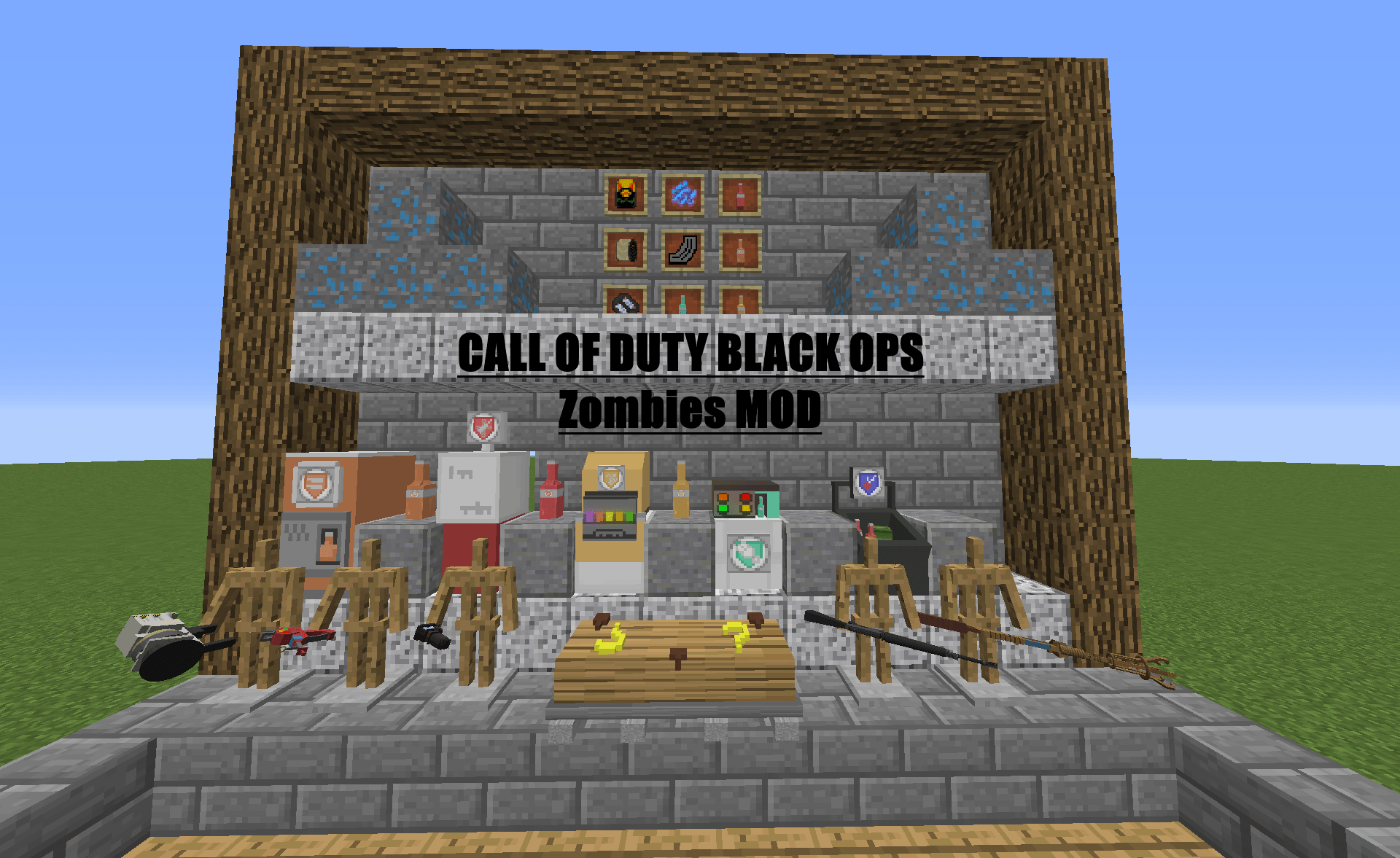 Call of Duty Black Ops Zombies MOD! MCreator